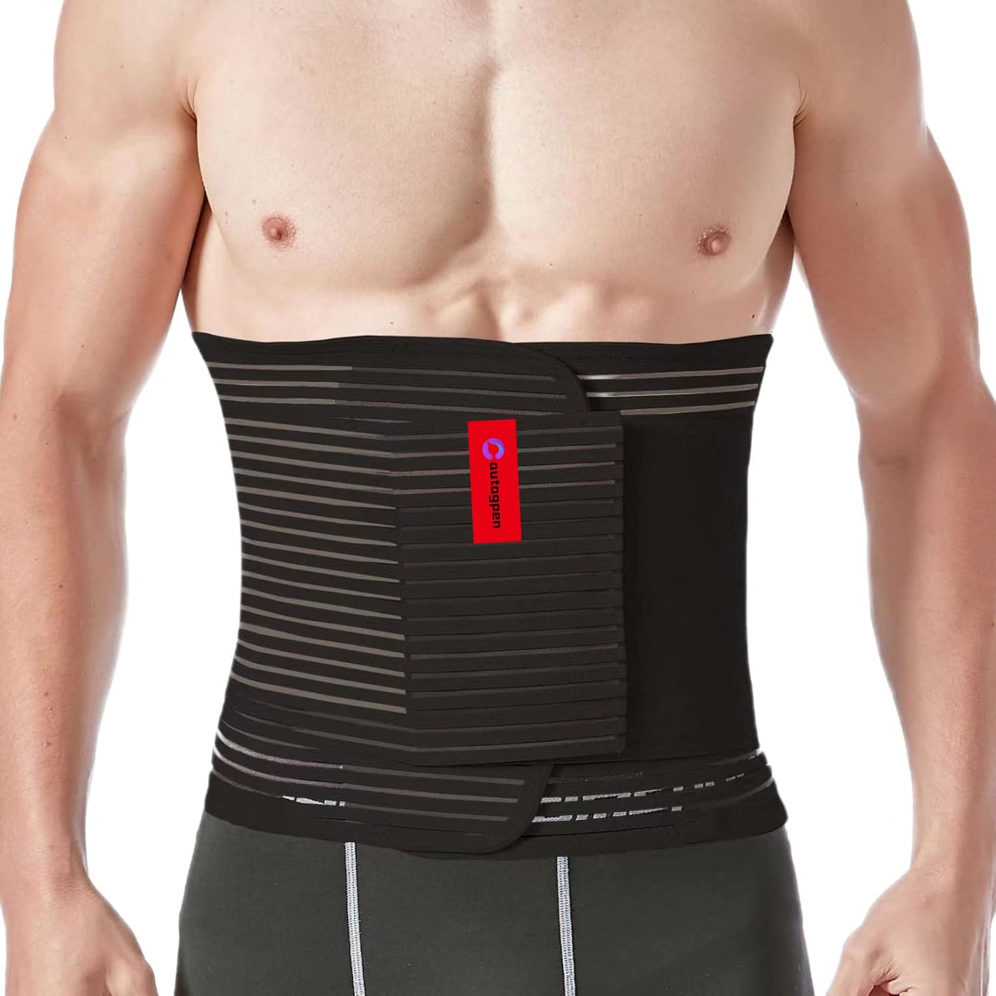 Abdominal Binder for Post Surgery: Postpartum Recovery, Abdomen Hernia Support Belt for Women and Men Brand: Autagpen