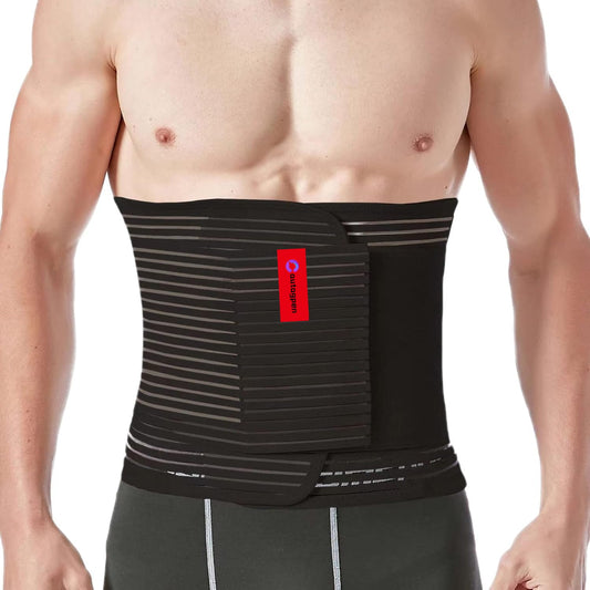 Abdominal Binder for Post Surgery: Postpartum Recovery, Abdomen Hernia Support Belt for Women and Men Brand: Autagpen